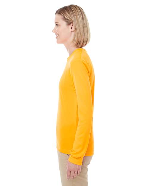 Gold Women's Cool & Dry Performance Long-Sleeve Top - 8622W