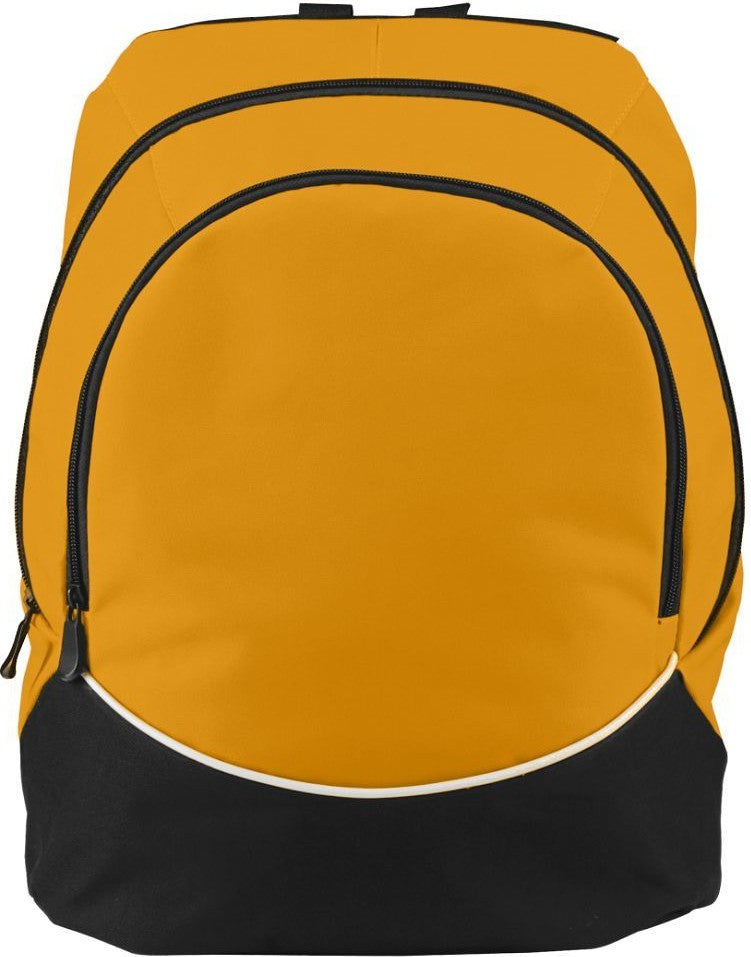 GOLD/BLACK/WHITE LARGE TRI-COLOR BACKPACK