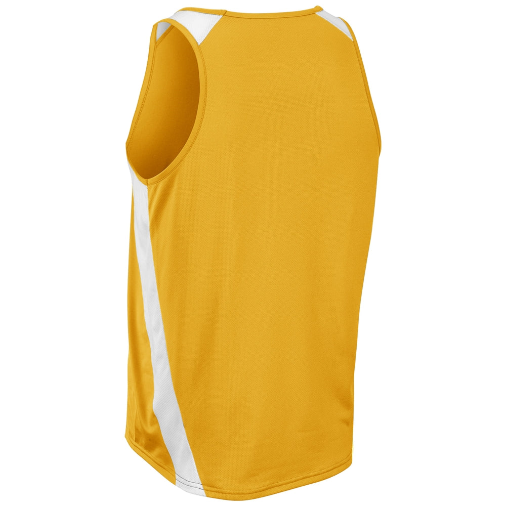 GOLD,WHITE Speed Singlet