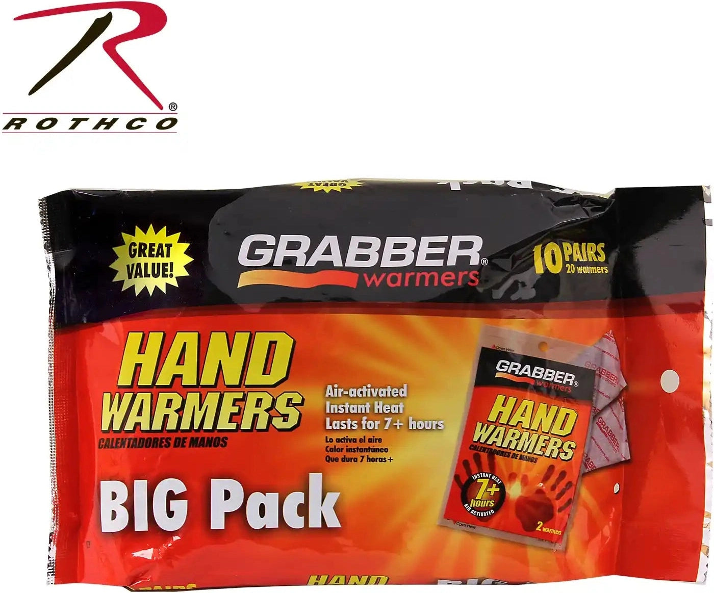 Grabber Hand Warmers 10 Pack