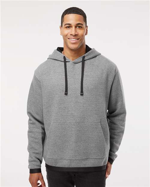 Granite Heather/ Black The Statement Fleece Hoodie - 6996