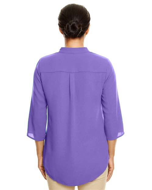 Grape Women&#39;s Perfect Fit™  Three-Quarter Sleeve Crepe Tunic - DP611W