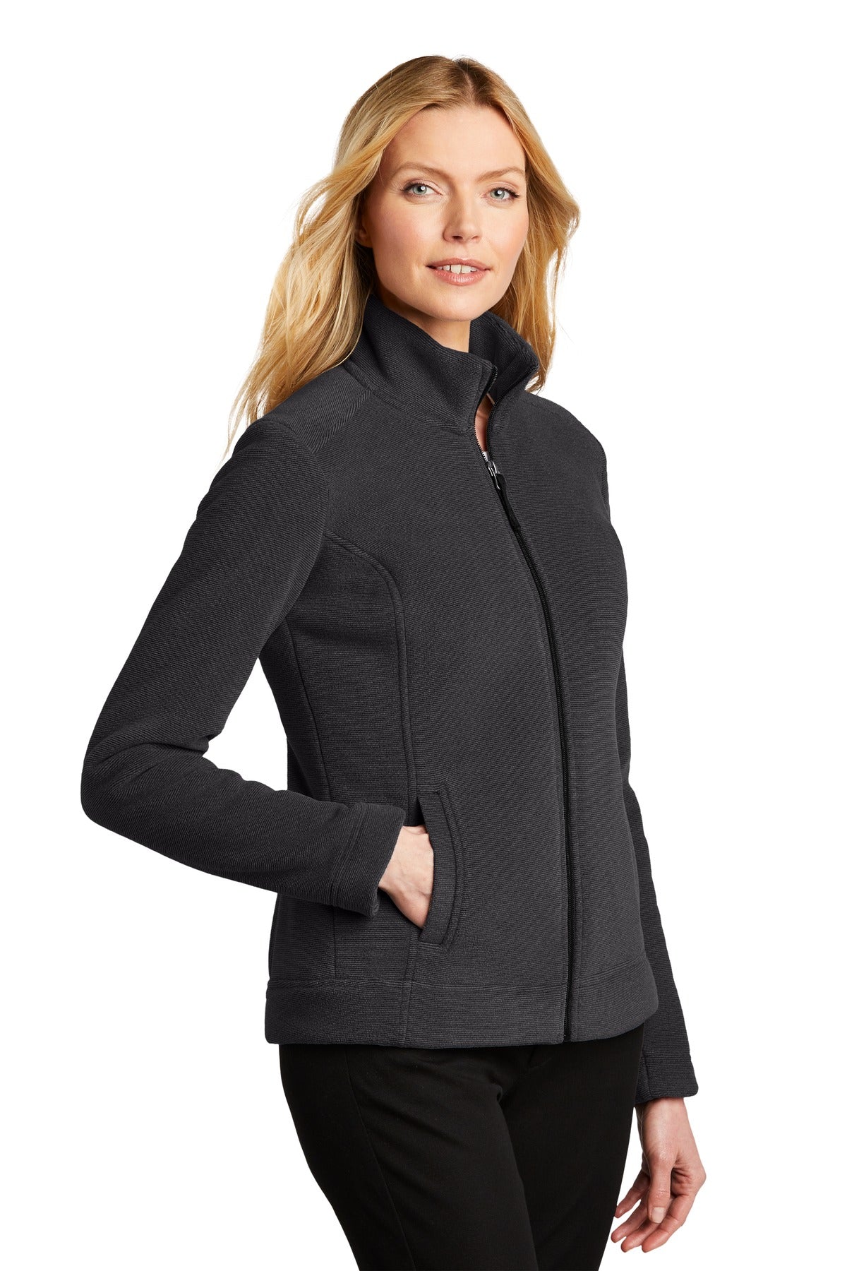 Graph/Dp Black Port Authority Women's Ultra Warm Brushed Fleece Jacket. L211