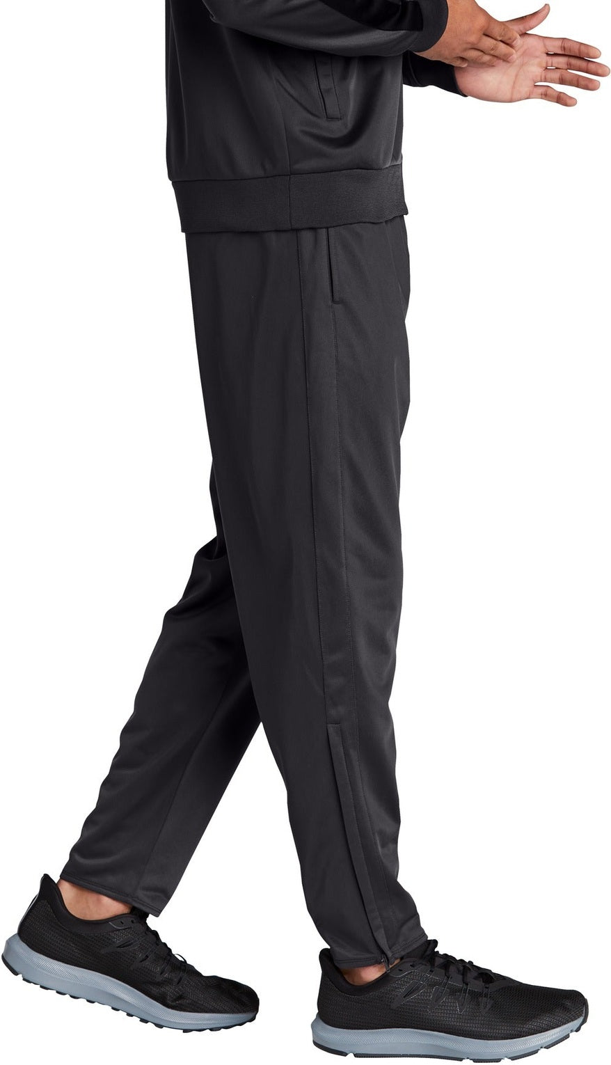 Graphite Grey Sport-Tek Tricot Track Jogger. PST95