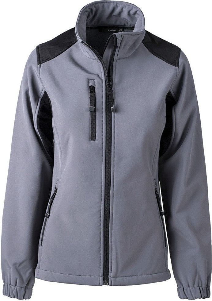 Graphite Ladies Reebok Softshell  grouped