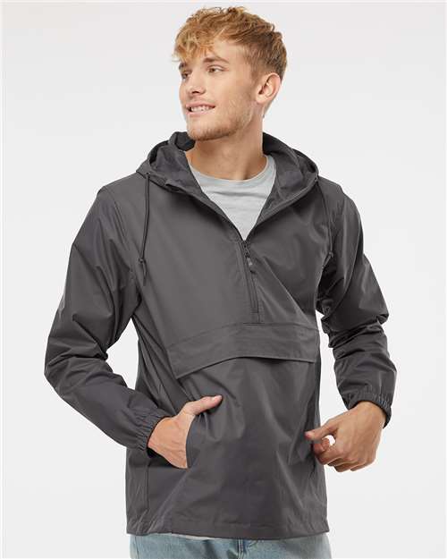 Graphite Nylon Anorak - EXP94NAW