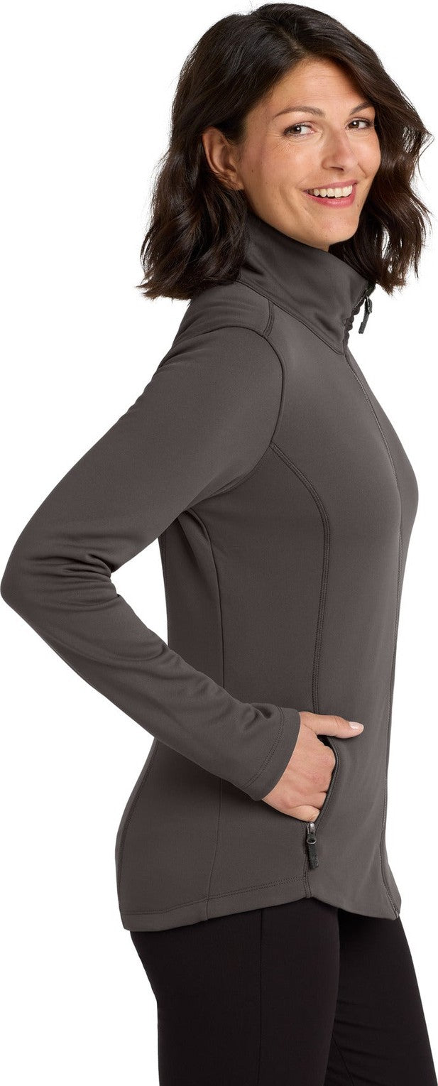 Graphite Port Authority Women's Collective Smooth Fleece Jacket. L904