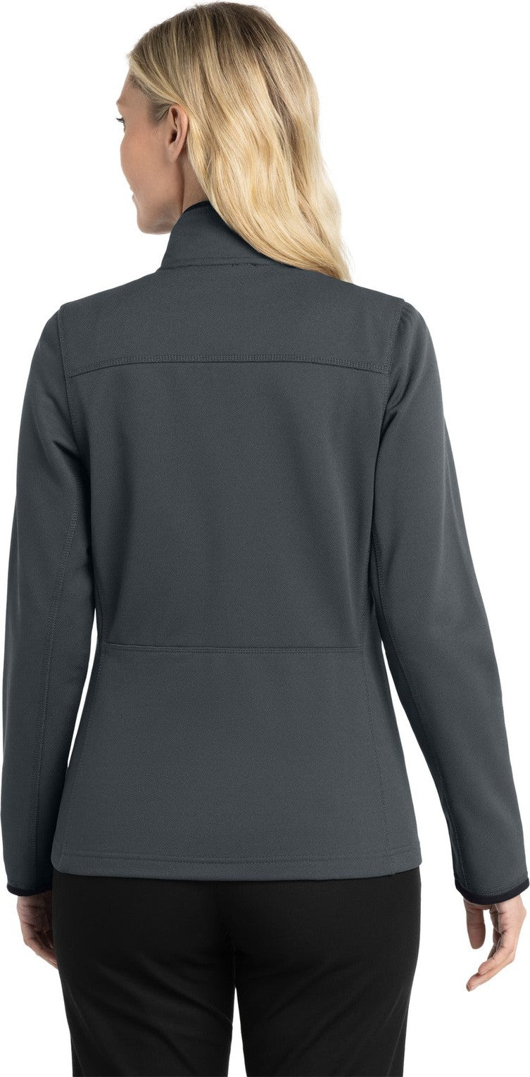 Graphite Port Authority Women's Pique Fleece Jacket. L222