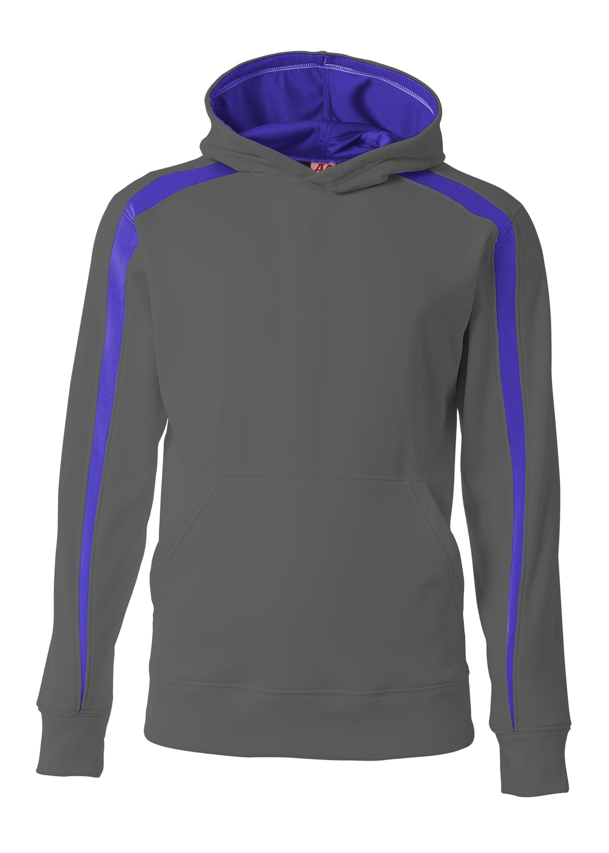 GRAPHITE ROYAL A4 Youth Spartan Fleece Hoodie