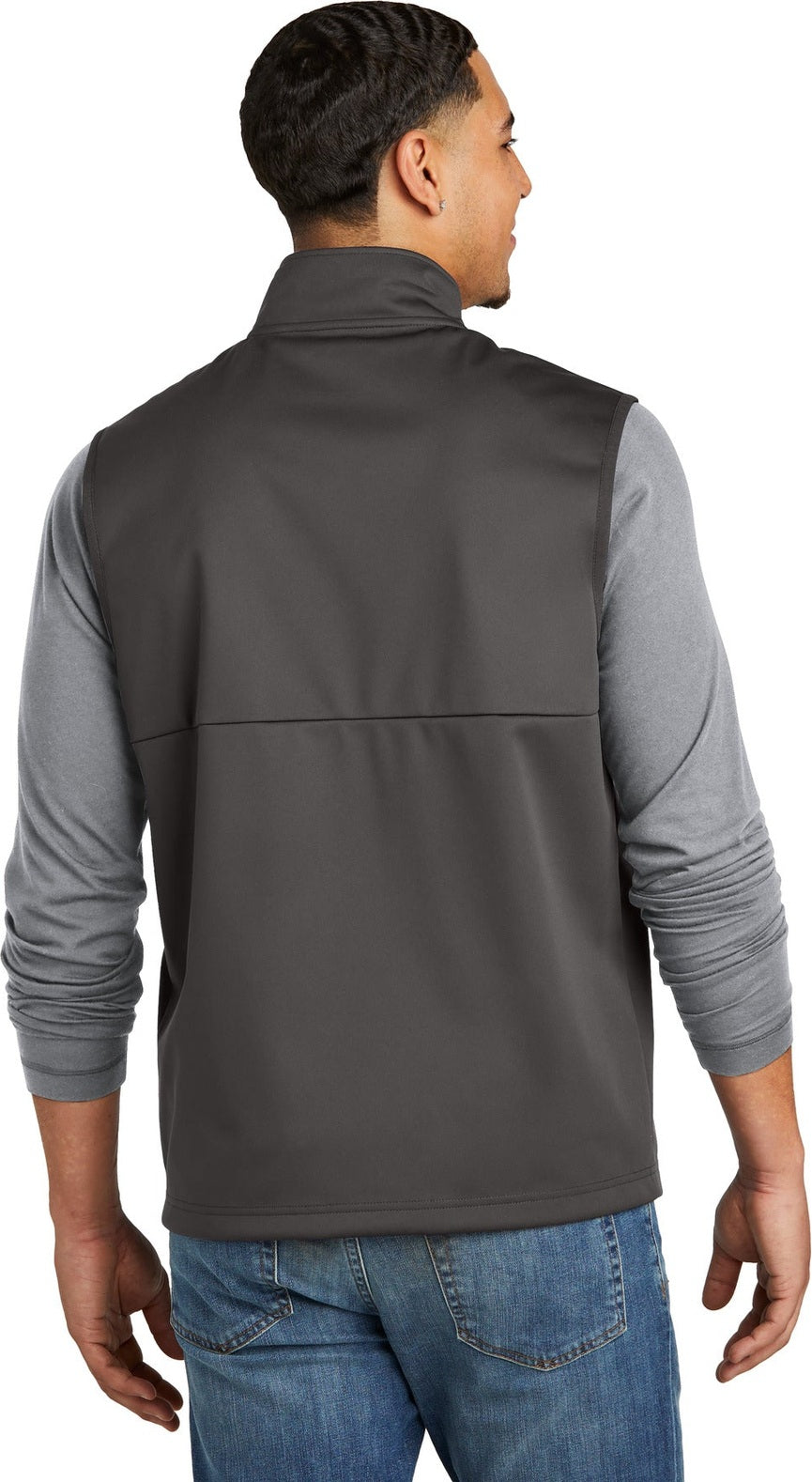 Graphite Sport-Tek Soft Shell Vest ST981
