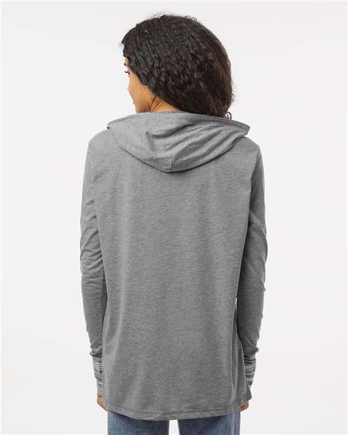 Graphite Women&#39;s Heathered Jersey Hooded Tunic - W19439
