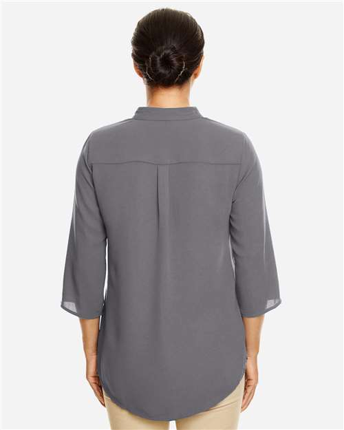 Graphite Women&#39;s Perfect Fit™  Three-Quarter Sleeve Crepe Tunic - DP611W