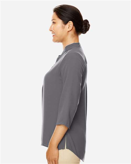 Graphite Women&#39;s Perfect Fit™  Three-Quarter Sleeve Crepe Tunic - DP611W