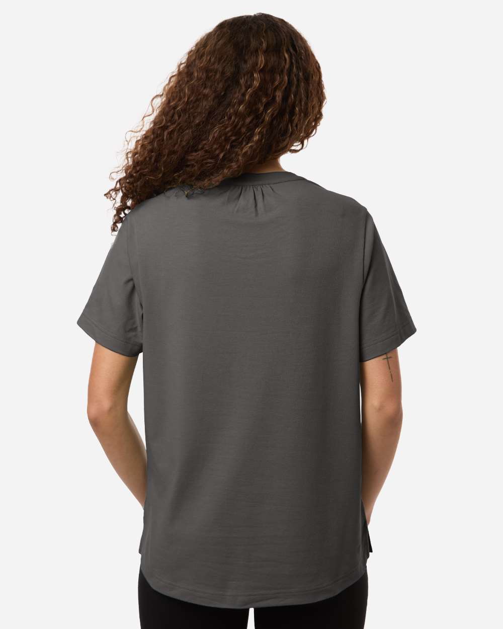 Graphite Women's Seaton Pebble Textured Polo - DG102W plain