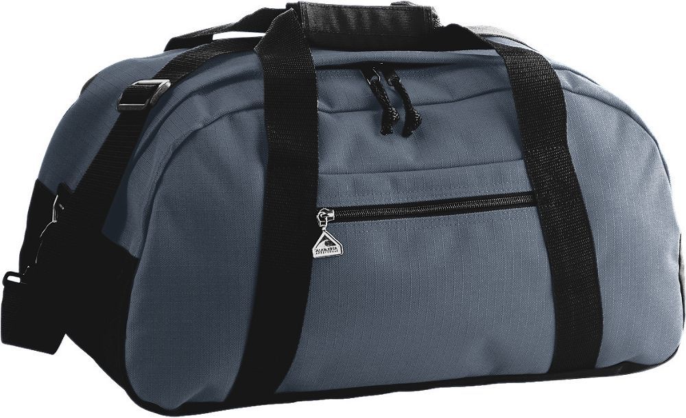 GRAPHITE/BLACK LARGE RIPSTOP DUFFEL BAG