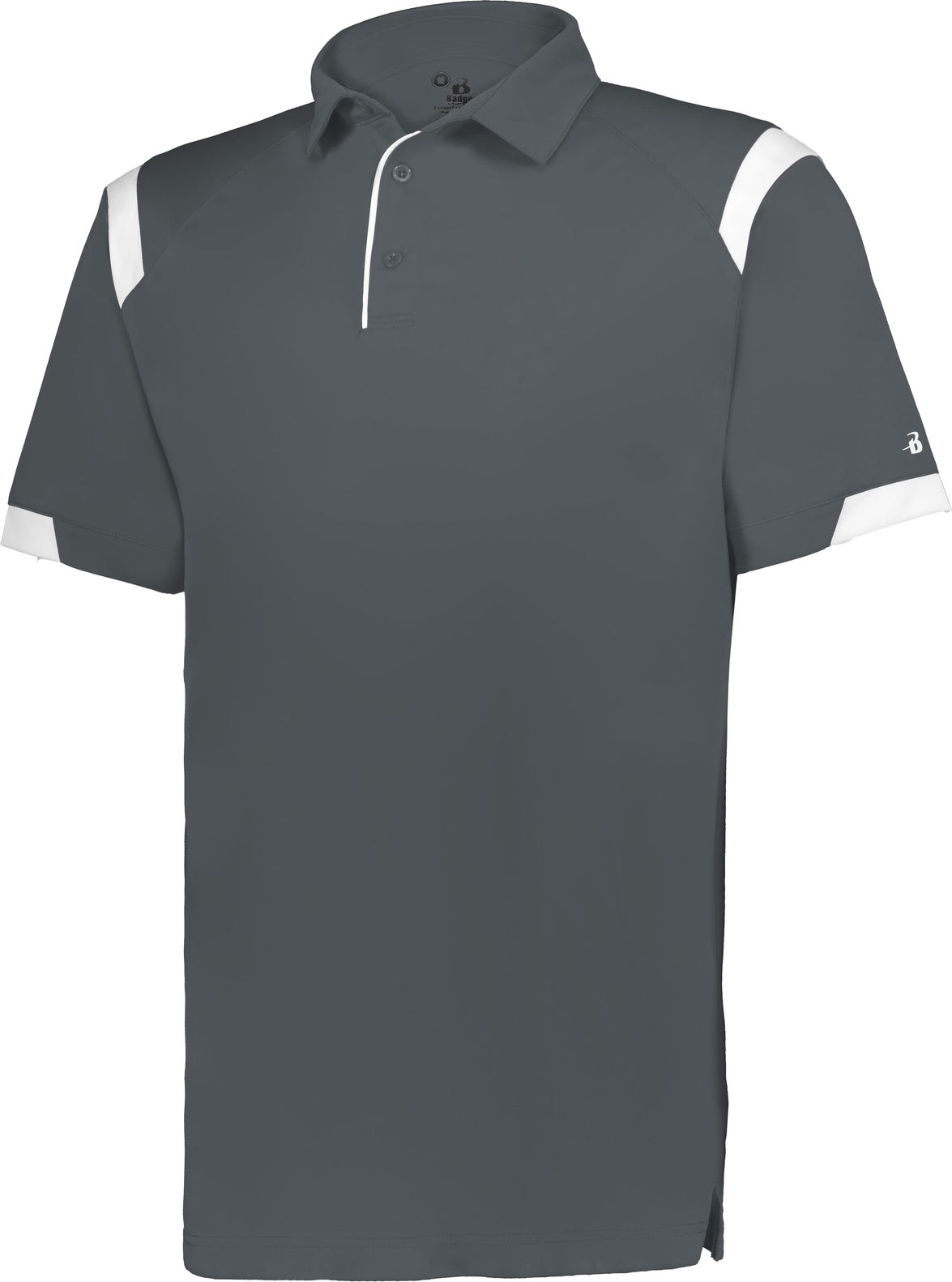 GRAPHITE/WHITE (BA) ON THE RISE POLO
