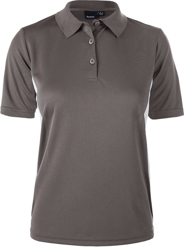 Graphite/White Ladies Reebok Athletic Polo  grouped