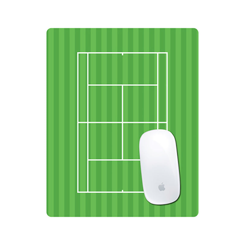 Grass Tennis Court Mouse Pad (green) - Grn / Os