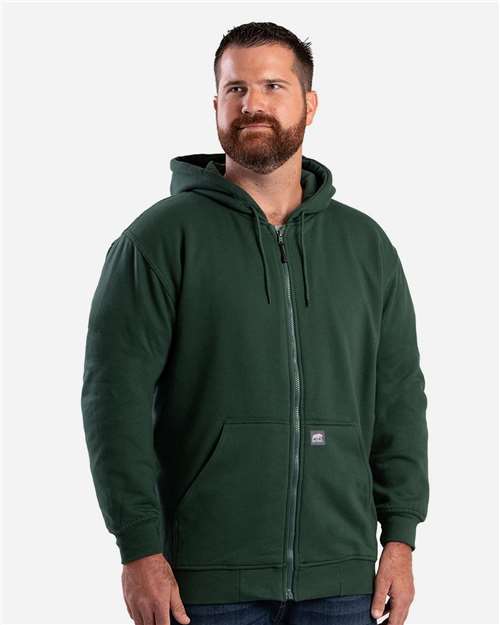 Green Heritage Thermal Lined Hooded Sweatshirt - SZ101