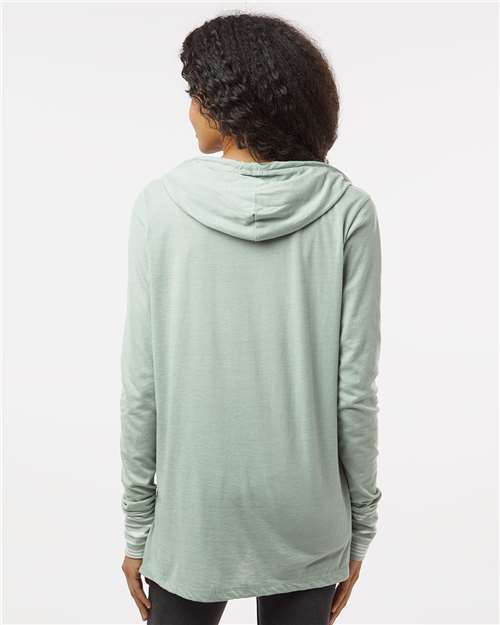 Greenstone Women&#39;s Heathered Jersey Hooded Tunic - W19439