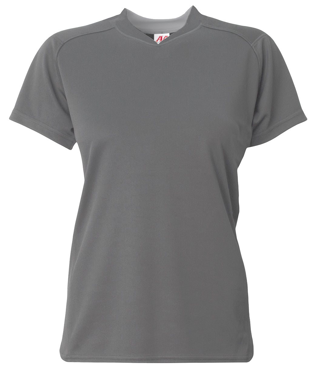 GREY A4 Girl's Pro DNA Softball Jersey  grouped