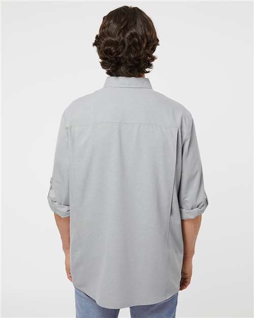 Grey Crossroad Woven Shirt - 4441
