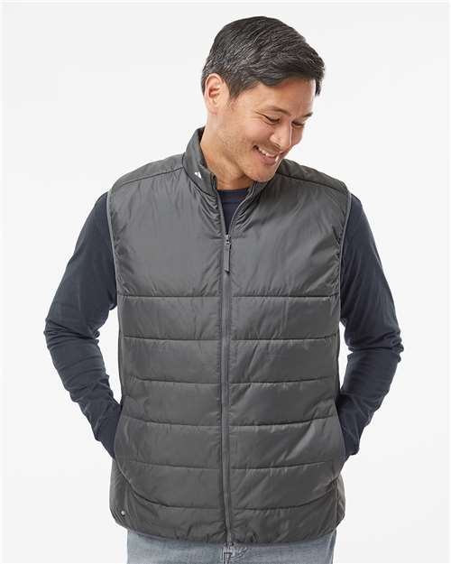 Grey Five Puffer Vest - A572