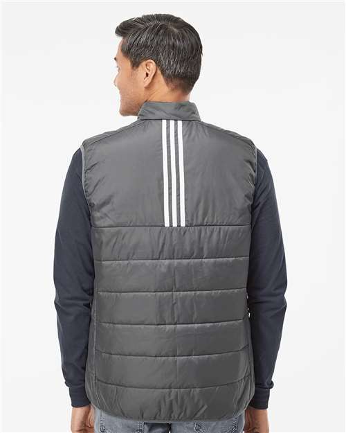 Grey Five Puffer Vest - A572