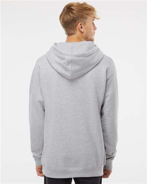 Grey Heather Heavyweight Hooded Sweatshirt - IND4000