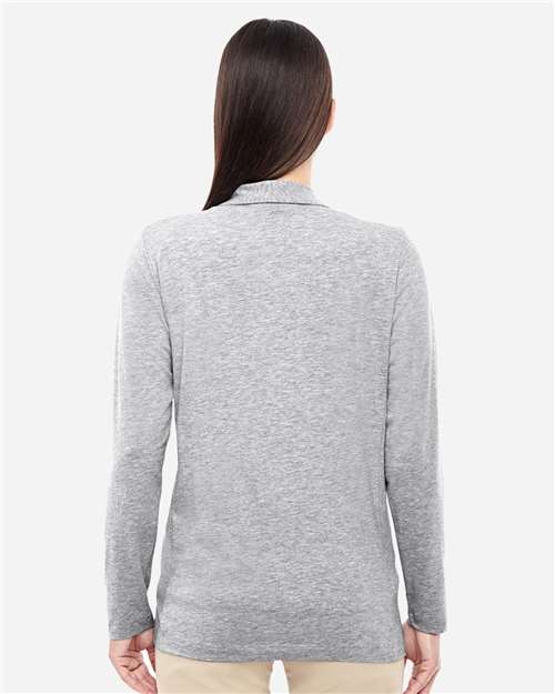 Grey Heather Women&#39;s Perfect Fit™ Shawl Collar Cardigan - DP462W