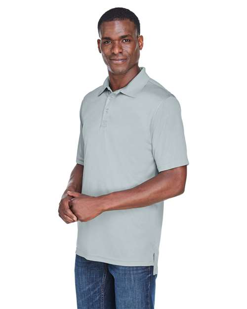 Grey Men&#39;s Cool &amp; Dry Sport Performance Interlock Polo - 8425
