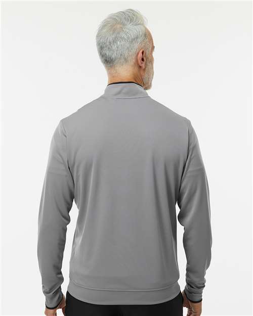 Grey Three/ Black Lightweight Quarter-Zip Pullover - A2002