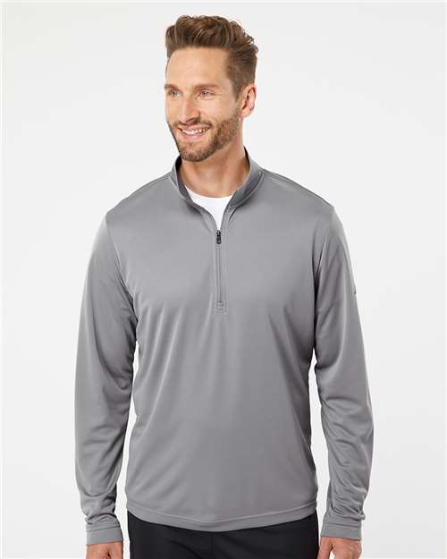 Grey Three Lightweight Quarter-Zip Pullover - A401