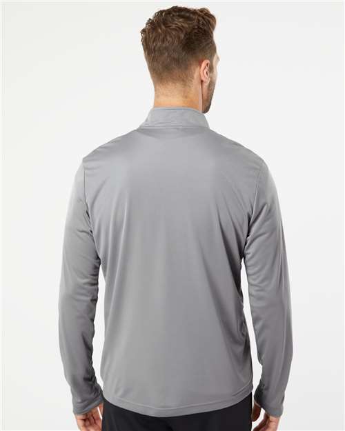 Grey Three Lightweight Quarter-Zip Pullover - A401