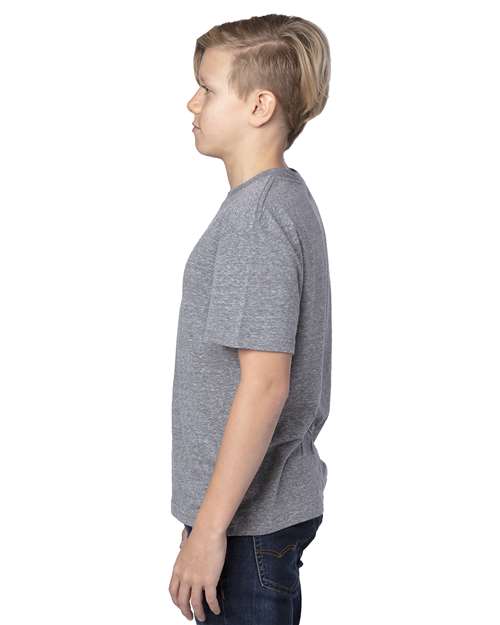 Grey Triblend Youth Triblend T-Shirt - 602A