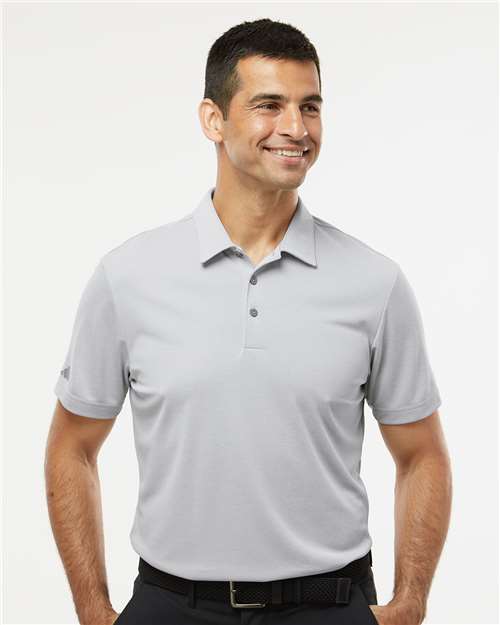 Grey Two Melange Heathered Polo - A582