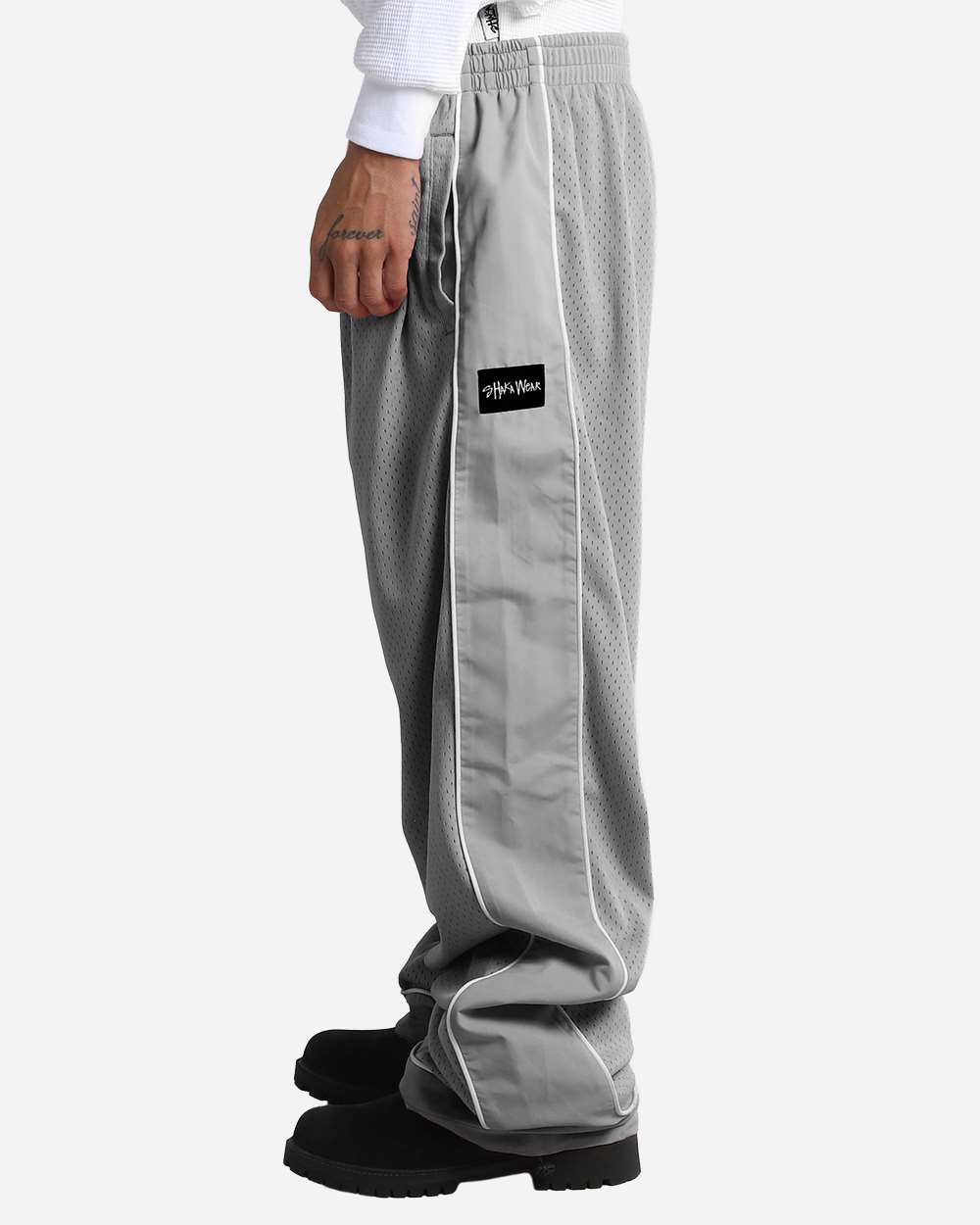Grey Unisex Super Mesh Pants - SHBMP