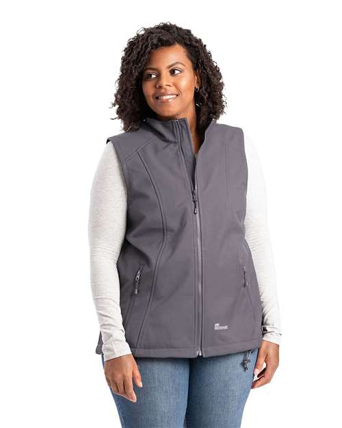 Grey Women's Highland Soft Shell Vest - WVS303