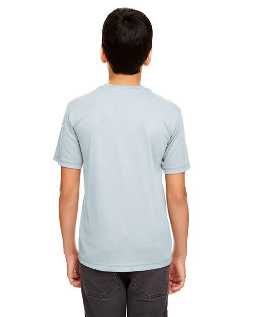 Grey Youth Cool & Dry Basic Performance T-Shirt - 8620Y