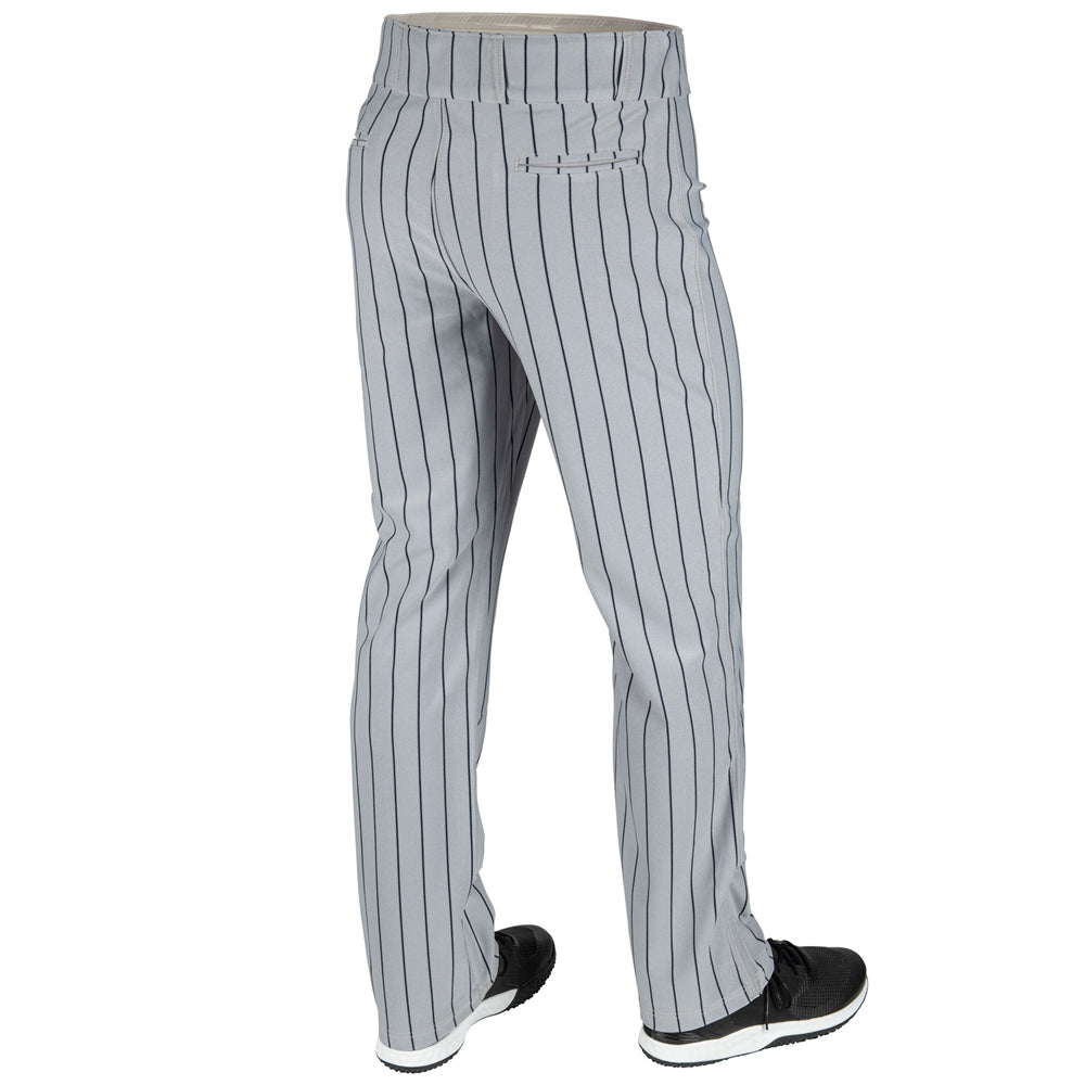 GREY,NAVY Triple Crown 2.0 Open Bottom Pinstripe Pant