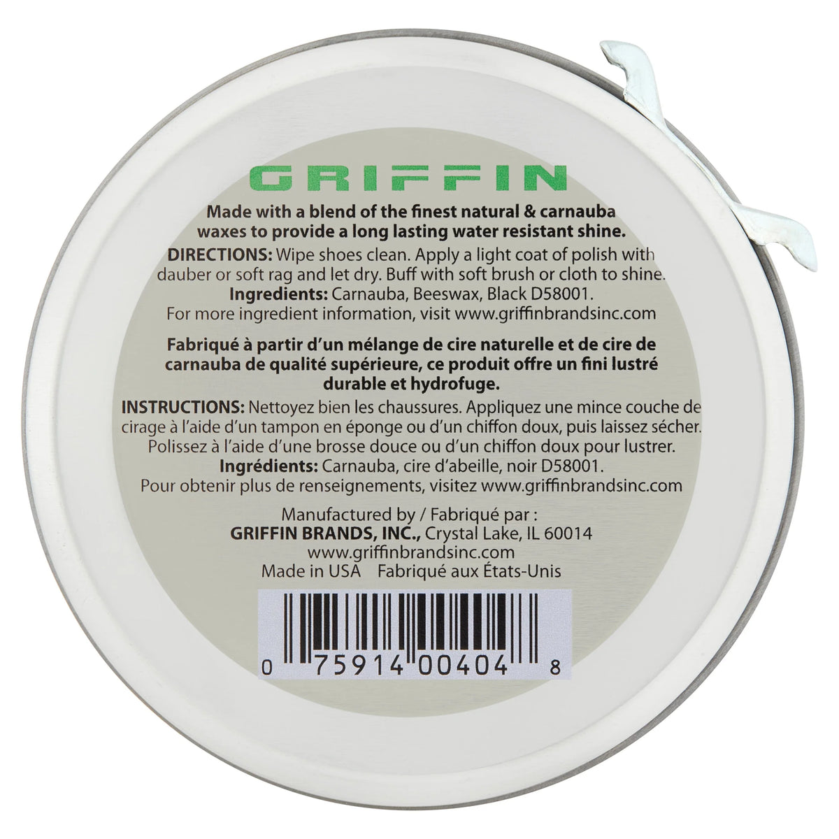 Griffin Military Shine Shoe Polish