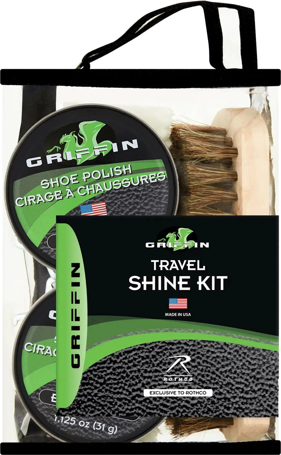 Griffin Travel Shoe Shine Kit