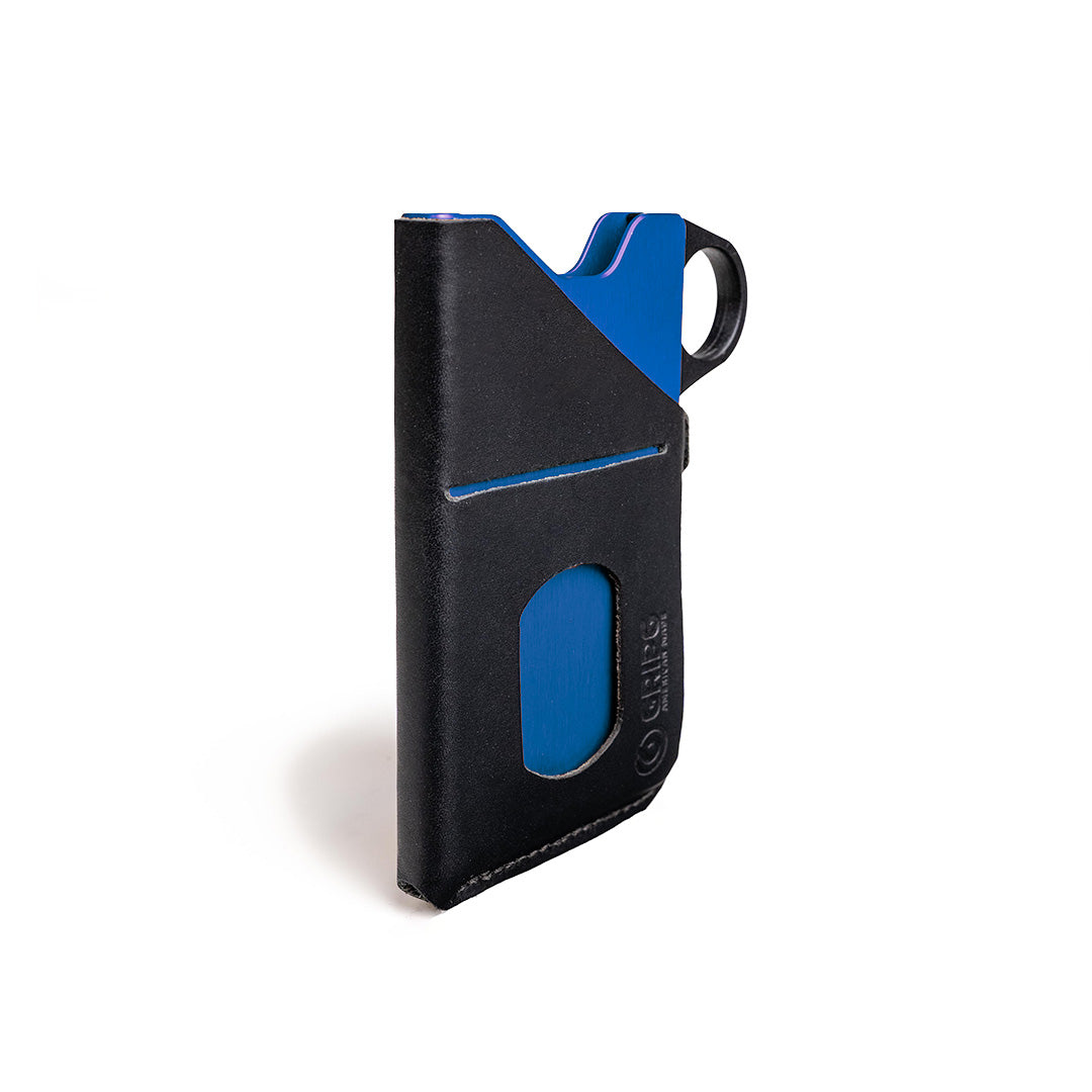 Grip6 Wallet Builder - Deep Blue $99 / Loop / Black Leather $29.99