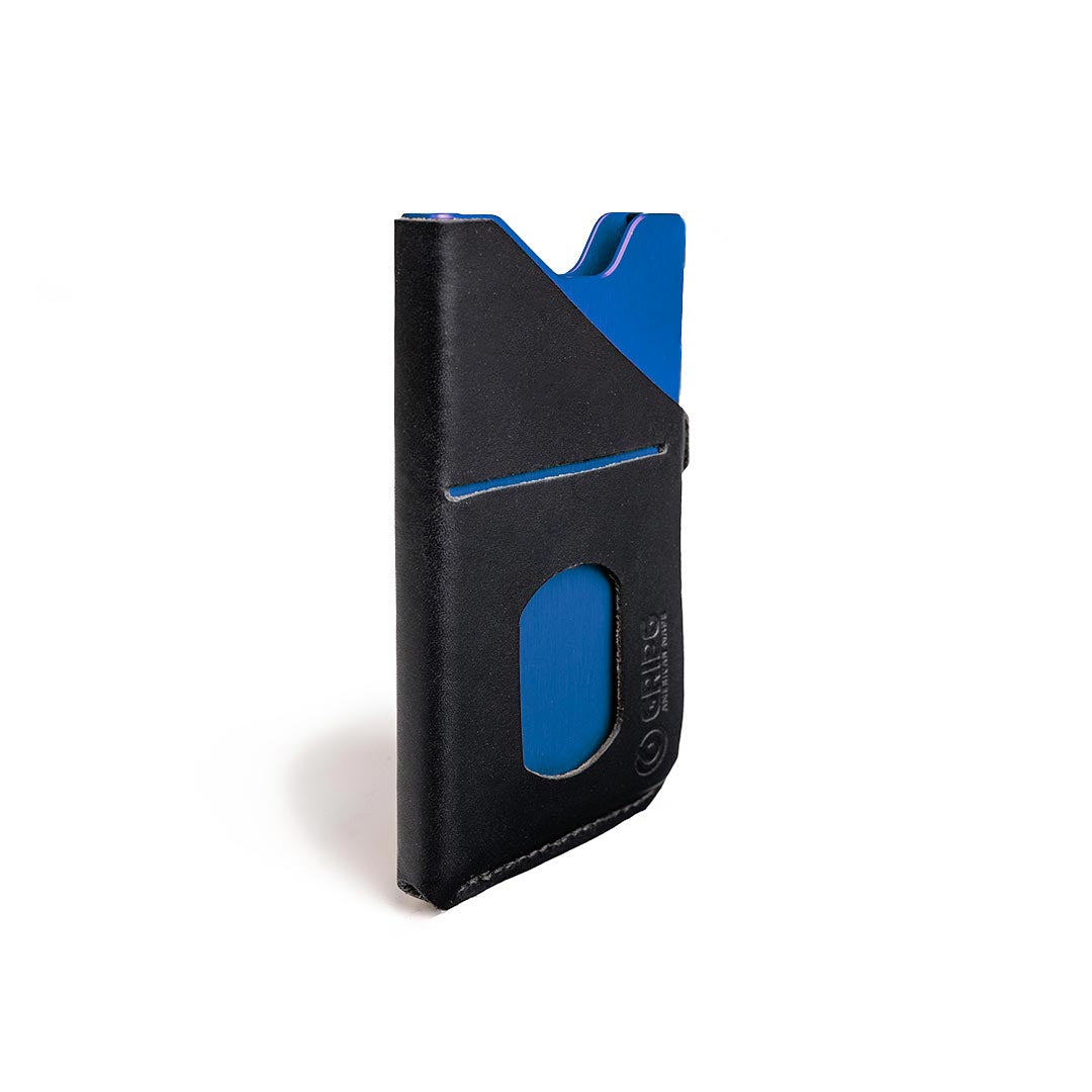 Grip6 Wallet Builder - Deep Blue $99 / no Loop / Black Leather $29.99