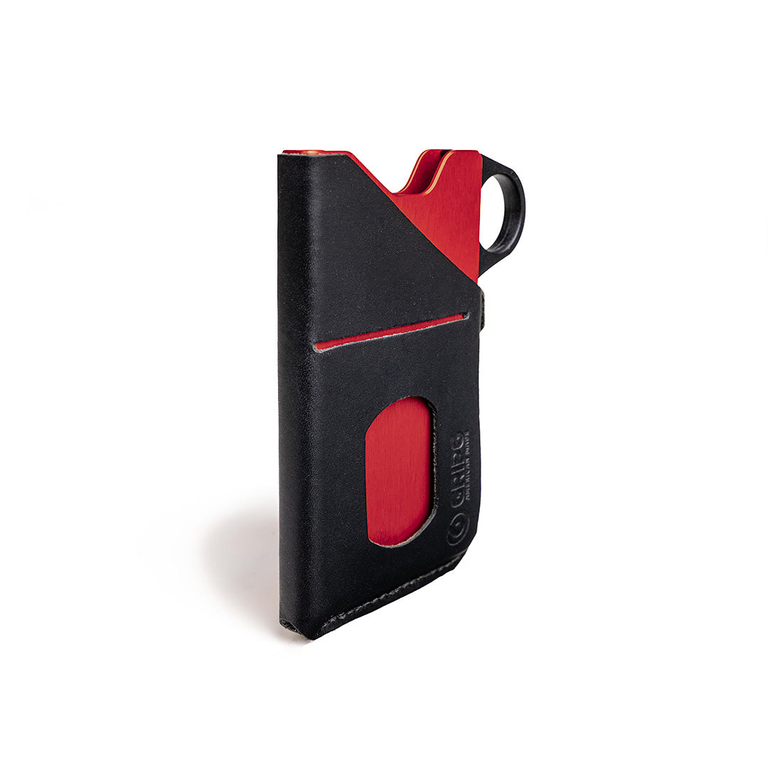 Grip6 Wallet Builder - Ember $99 / Loop / Black Leather $29.99