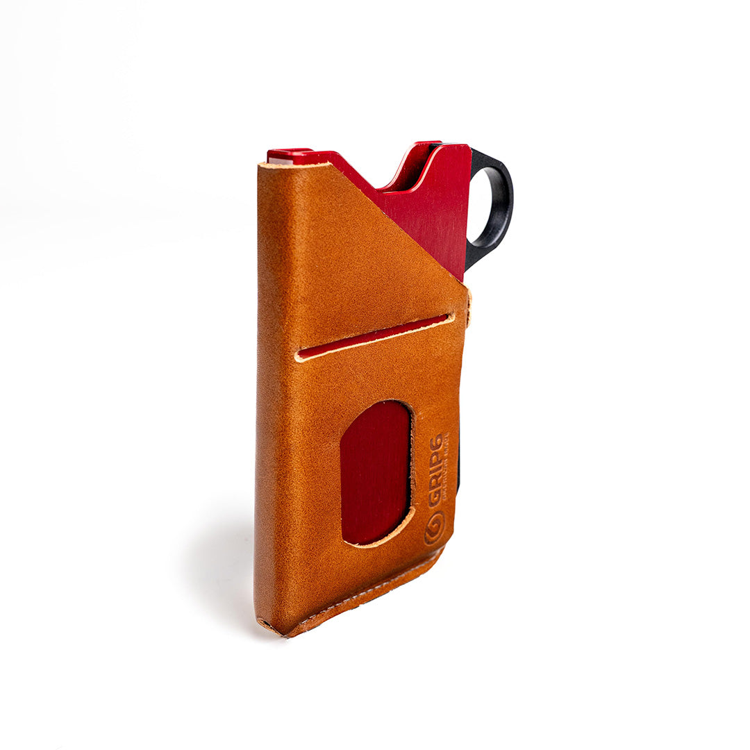 Grip6 Wallet Builder - Ember $99 / Loop / Brown Leather $29.99