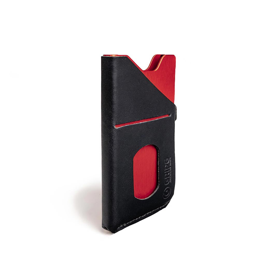 Grip6 Wallet Builder - Ember $99 / no Loop / Black Leather $29.99