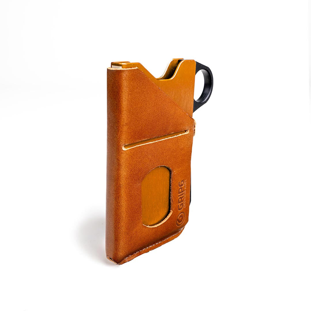 Grip6 Wallet Builder - Foxtail $99 / Loop / Brown Leather $29.99