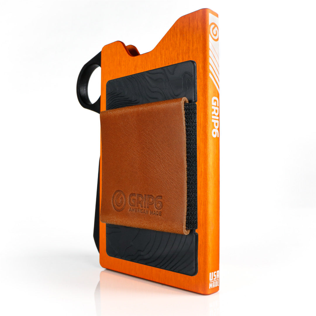 Grip6 Wallet Builder - Foxtail $99 / Loop / Brown Money Band $19.99