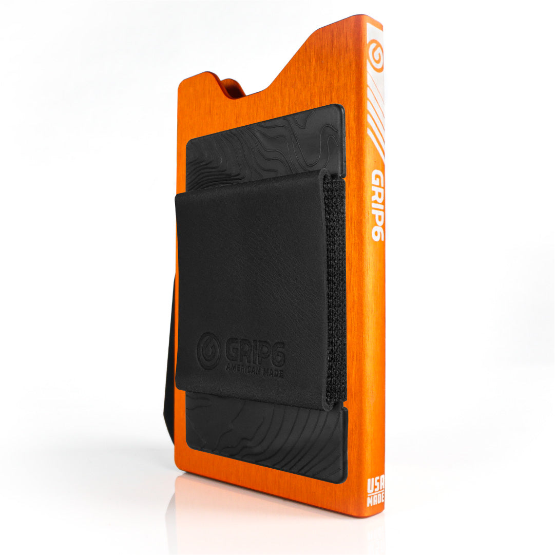 Grip6 Wallet Builder - Foxtail $99 / no Loop / Black Money Band $19.99